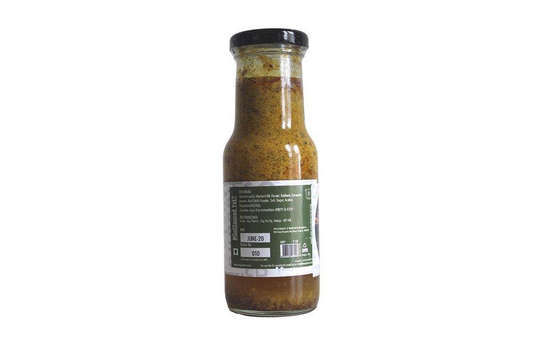 Bengamese Kasundi Mustard Sauce    Glass Jar  200 grams